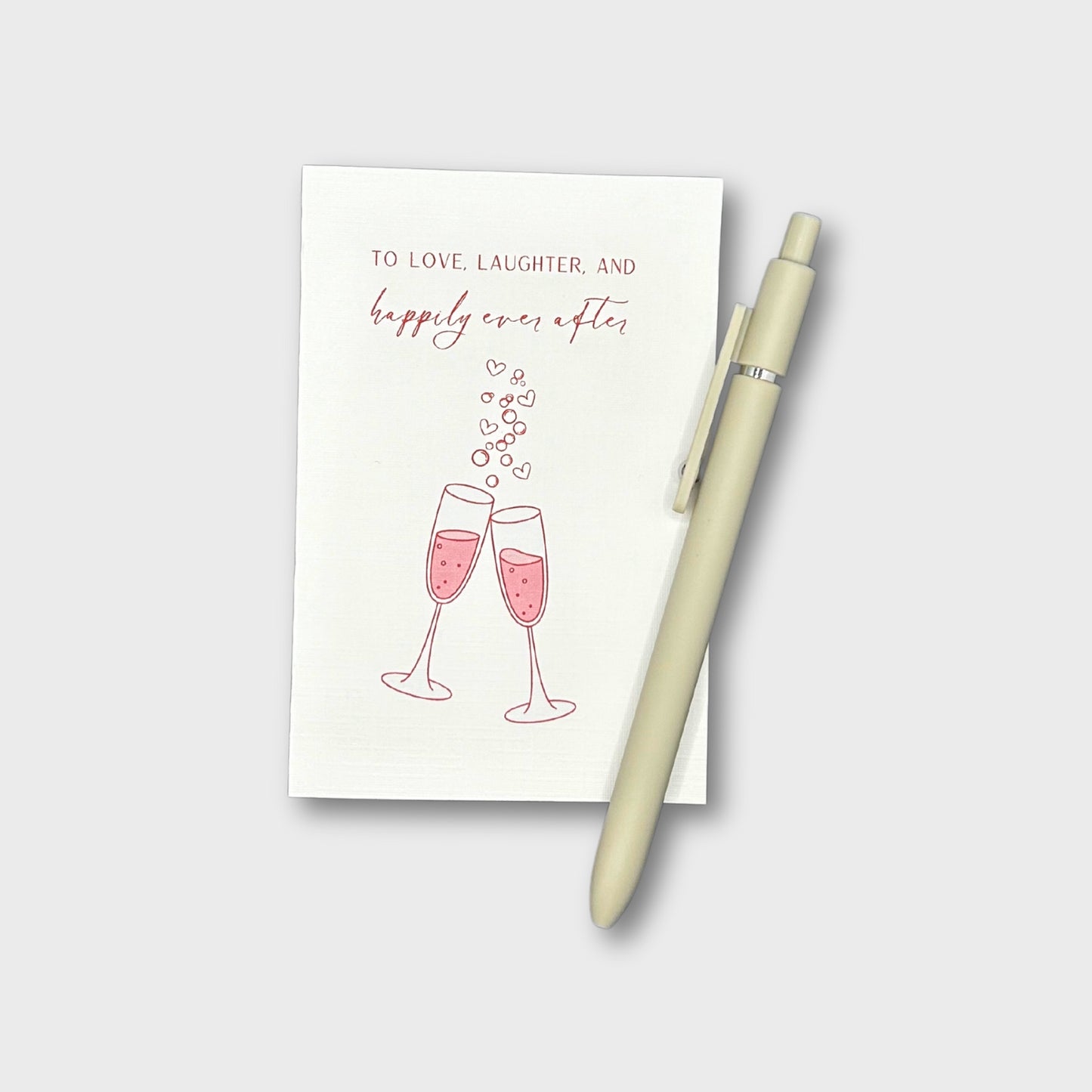 Happily Ever After Wedding Card