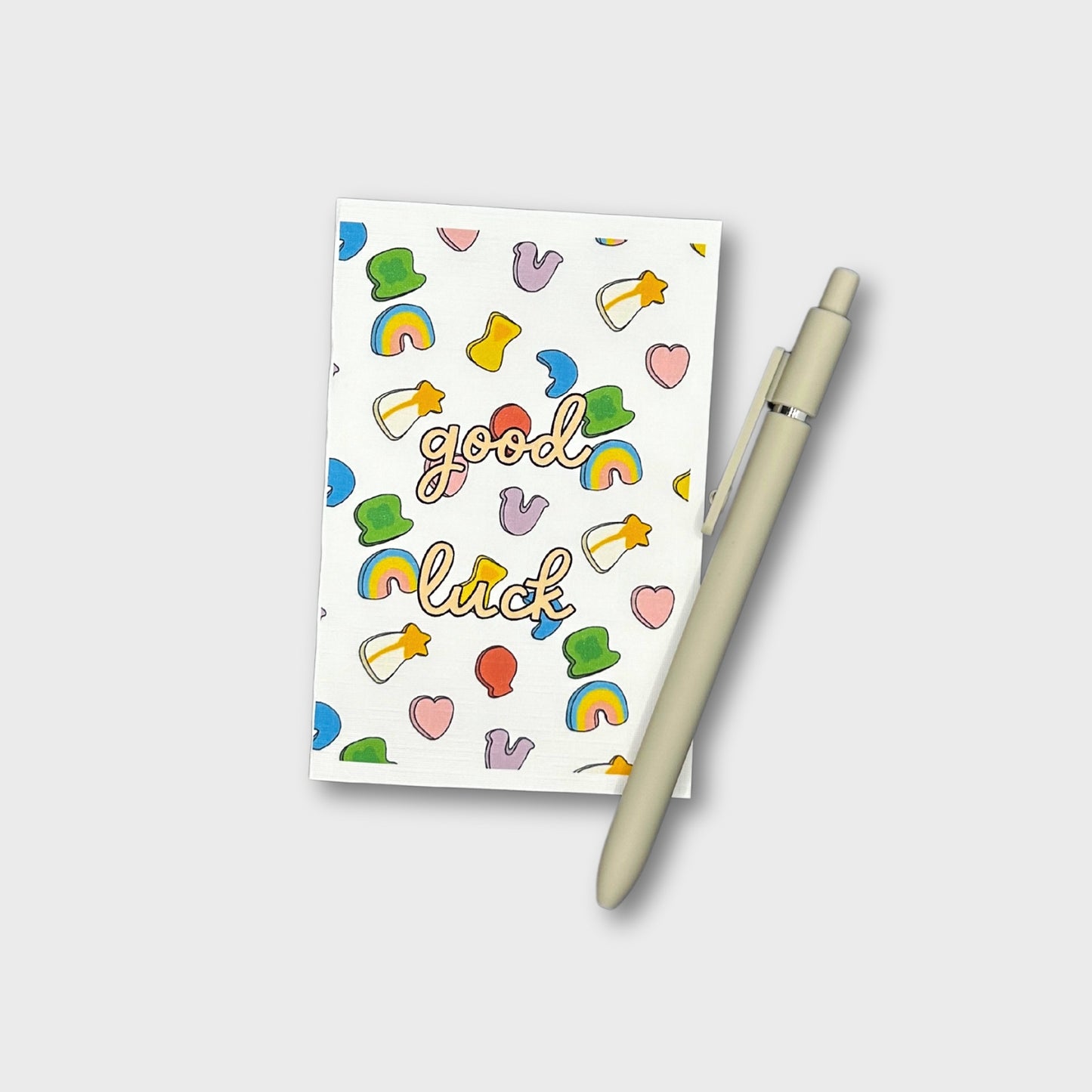 Lucky Charms Inspired Good Luck Card