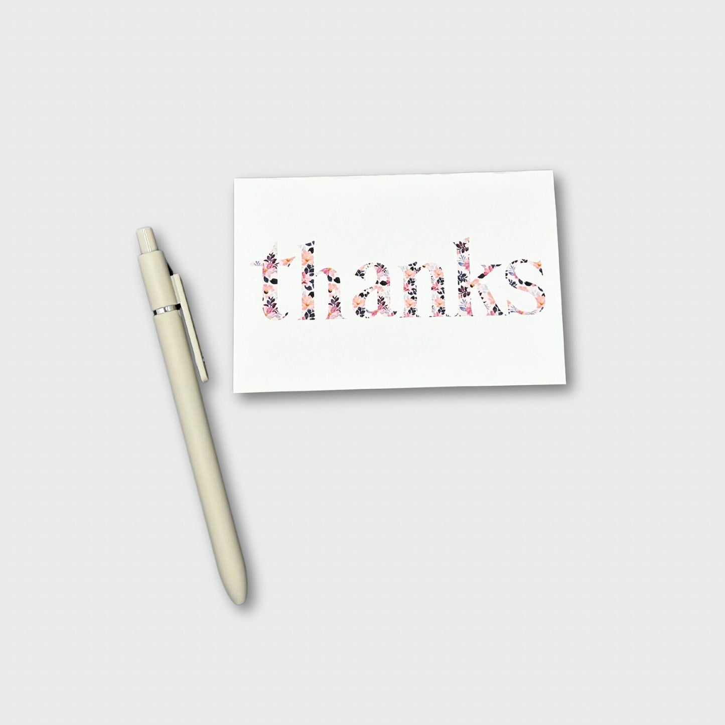 Floral Thank You Card Pack