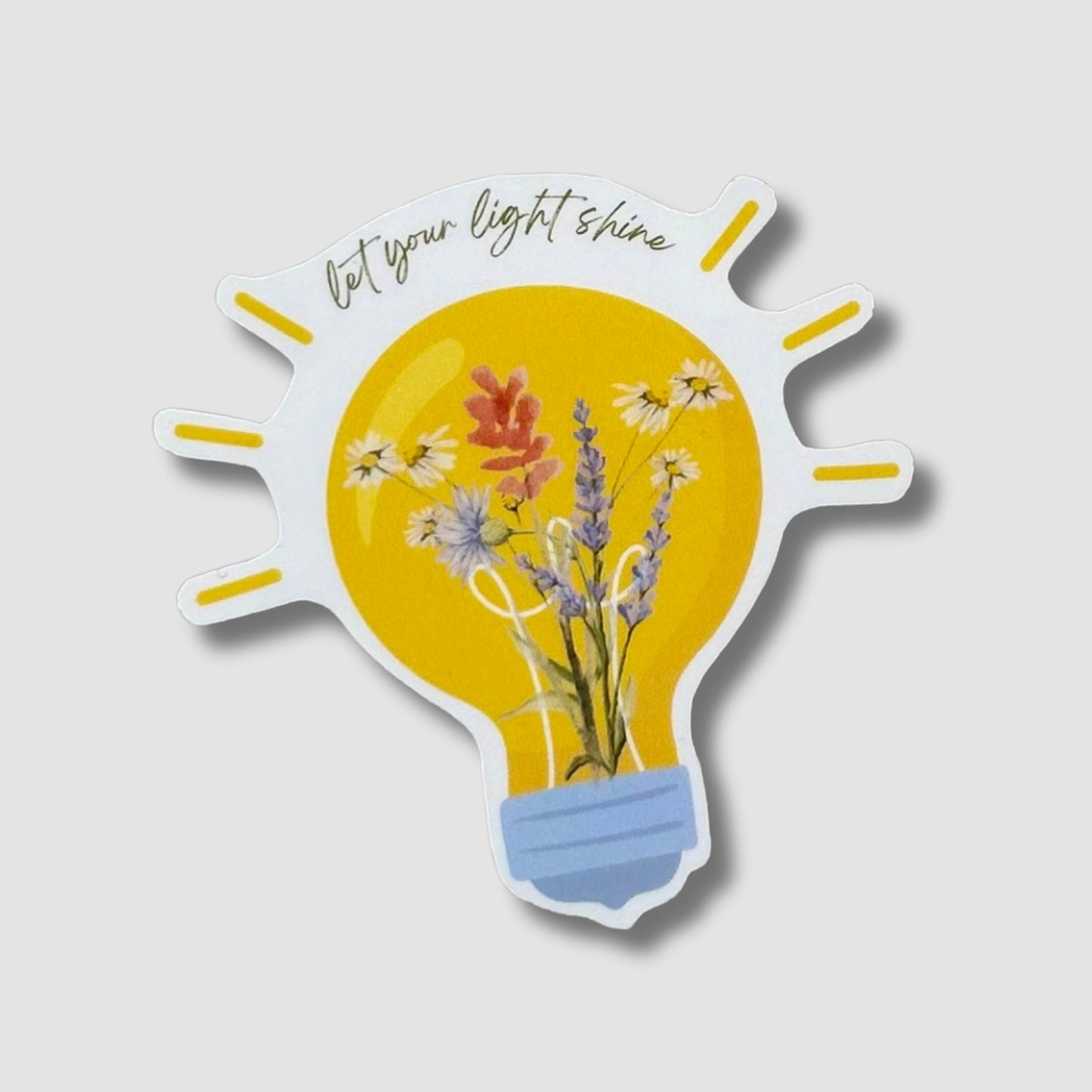 Let Your Light Shine Sticker