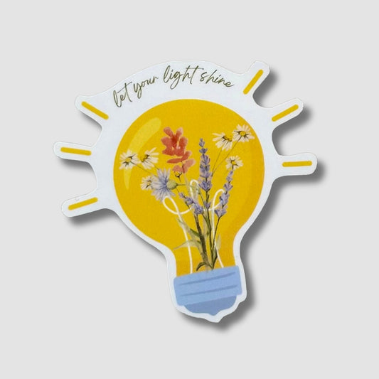 Let Your Light Shine Sticker