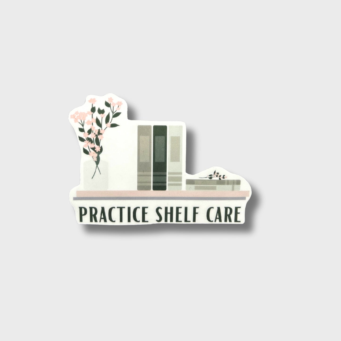 Practice Shelf Care Sticker