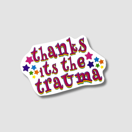 Trauma Sticker